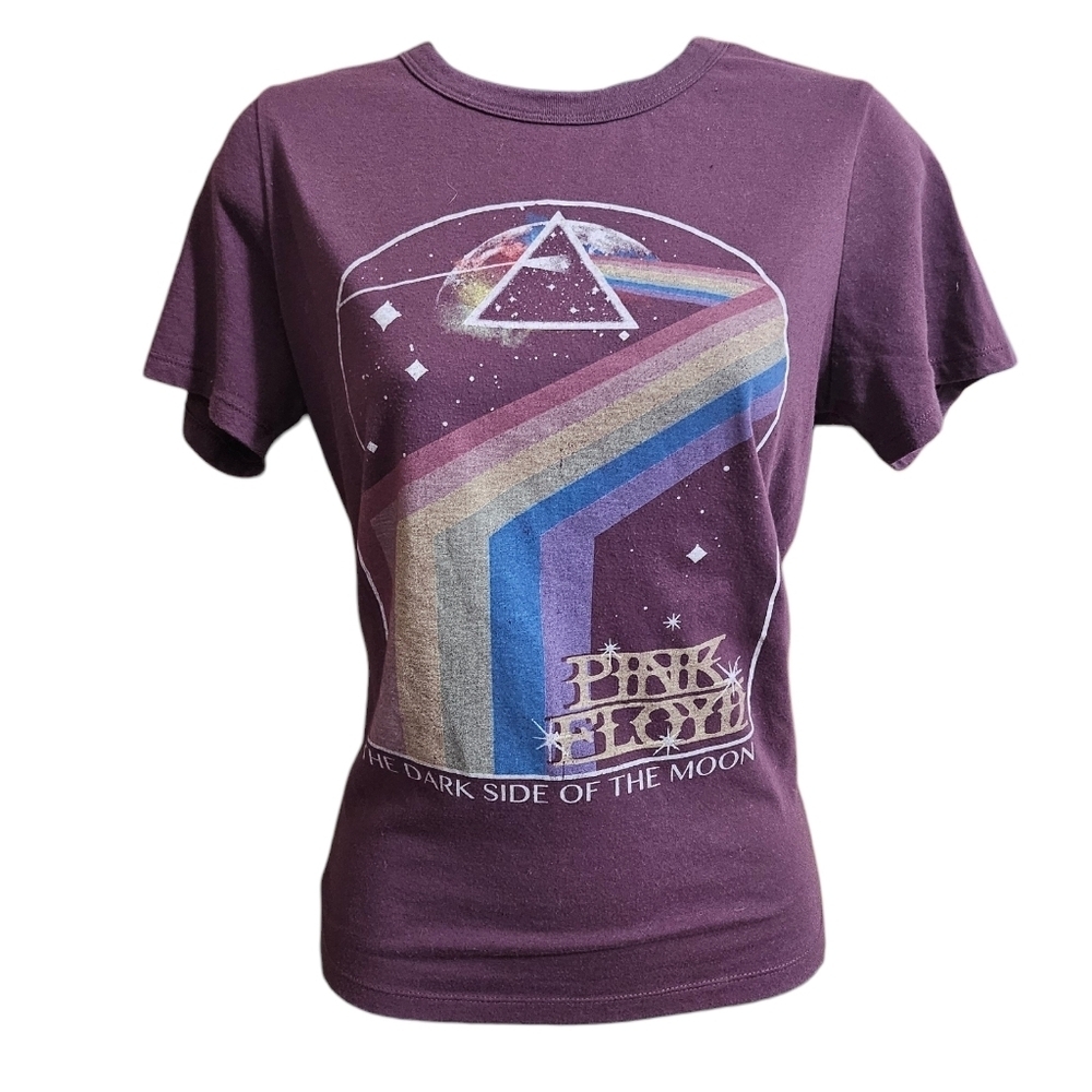 Pink Floyd Purple "Dark Side of the Moon" Album T-Shirt